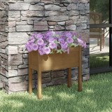 Jardiniera de gradina, maro miere, 70x31x70 cm, lemn masiv pin GartenMobel Dekor, vidaXL