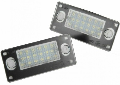 Lampi numar LED pentru Audi A4 B5 1999-2001, A3 8L 09/2000-2003 Facelift foto