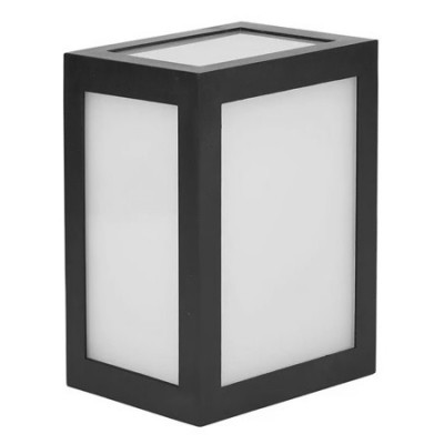 Lampa cu LED, 12 W, 750 lm, 3000 K, lumina alb cald, PC, Negru foto