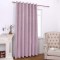 Set draperii din catifea cu inele albe, Madison, 200x235 cm, densitate 700 g/ml, Periwinkle, 2 buc