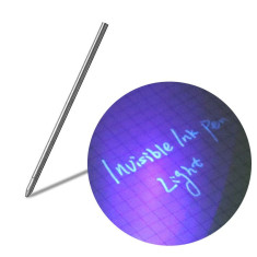 Mina pix invizibil UV, varf rotund 1 mm, lungime 46 mm, diametru 1.3 mm