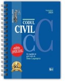 Codul civil. Editie spiralata, tiparita pe hartie alba (septembrie 2024) - Dan Lupascu