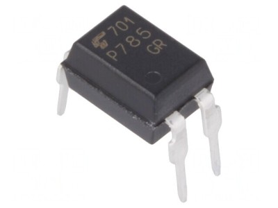 Optocuplor THT 5kV 80V DIP4 foto