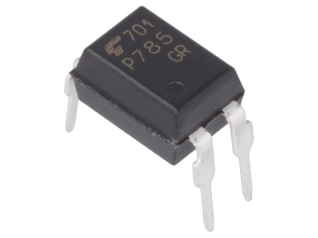 Optocuplor THT 5kV 80V DIP4