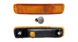 Lampa semnalizare fata Toyota Corolla (E9), 05.1987-09.1994, Liftback, montare fata, stanga, portocaliu; cu soclu becuri; in bara, Depo, 81520-80068