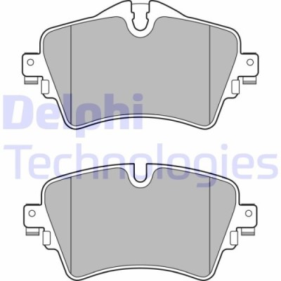 Delphi set placute frana, frana disc foto