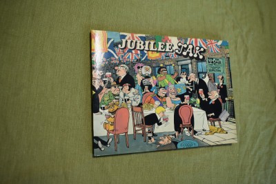 Jubilee Jak Cartoons (1977) caricatura Evening Standard The Daily Express foto