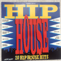 hip house 20 hip house hits disc vinyl lp selectii muzica hip hop UK 1989 VG++
