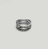 Inel vintage placat cu argint - Arizona Ring - Two Jeys, 46 - 56