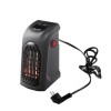Aeroterma TIESSA&reg; 400W, Programabila 12h, Display LED, Neagra, Incalzire Rapida, Interior, 10m&sup2;