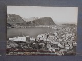 NORVEGIA - ALESUND, PANORAMA FIORDULUI ORASULUI PORT - 1954 -, Circulata, Fotografie