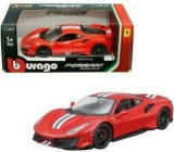 Macheta Bburago Ferrari 488 pista rosu 1/24