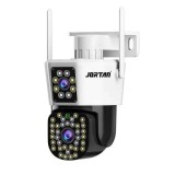 Cumpara ieftin Camera Supraveghere WiFi JORTAN JT-8293QJ, 355&deg;, Yoosee, 2 Antene, Wireless/Cablu, Full HD, Detectie Miscare, Alerta Email, MicroSD, IP66