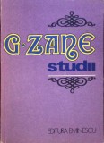 Studii Gheorghe Zane - Biografii Eminescu 1980, 590 pagini