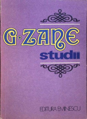 STUDII-GHEORGHE ZANE-261747 foto