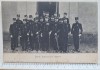 Carte poștală militară Rom&acirc;nia &ndash; Ofițerii Batalionului 7 V&acirc;nători &ndash; cca 1910