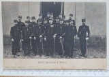 Carte poștală militară Rom&acirc;nia &ndash; Ofițerii Batalionului 7 V&acirc;nători &ndash; cca 1910