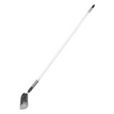 Perie telescopica cu debit de apa pentru spalare auto AMiO, 1240 cm, latime 29 cm, maner aluminiu, pentru masini, camioane usoare, rulote si panouri
