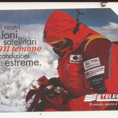 CT1-Cartela Telefonica -Telecom Italia -10000 Lire-Hans Kammerlander