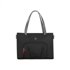 Wenger Motion Deluxe Tote 15.6'' Laptop with TabletPocket Black