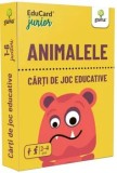Cumpara ieftin Animalele. Carti de joc educative/***