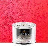 Vopsea Decorativă Perla Luxury Rosu Intens 0,5L cu fulgi perlați-Toro Decor
