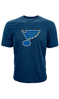 St. Louis Blues tricou de bărbați Core Logo Tee Blue - M foto