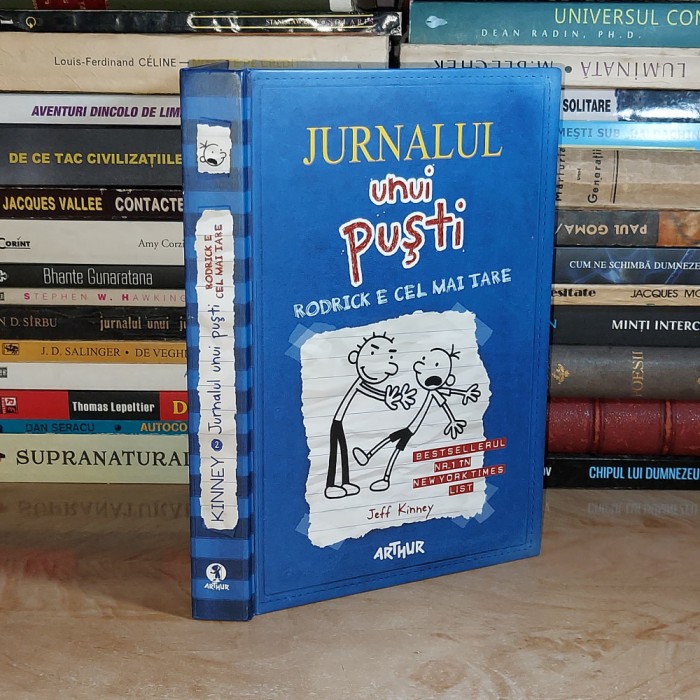 JEFF KINNEY - JURNALUL UNUI PUSTI * VOL. 2 : RODRICK E CEL MAI TARE , 2010 #