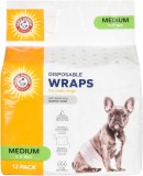 Set Scutece pentru Caini Masculi, Arm &amp;amp; Hammer, cu Bicarbonat de Sodiu, Ultra-Absorbante, Marime Med