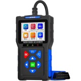 Tester auto JFIND JF700 Pro OBD2 Scanner &ndash; Diagnostic complet motor, baterie si senzori, 12V, ecran color