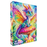 Puzzle Dragonul Mării Negre &icirc;n Regatul Ciupercilor - 1000 de piese