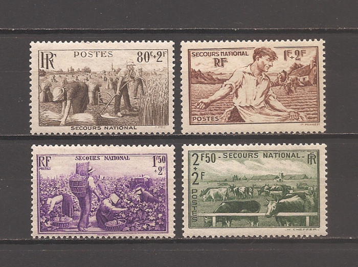 Franta 1940 -Timbru de caritate, MNH