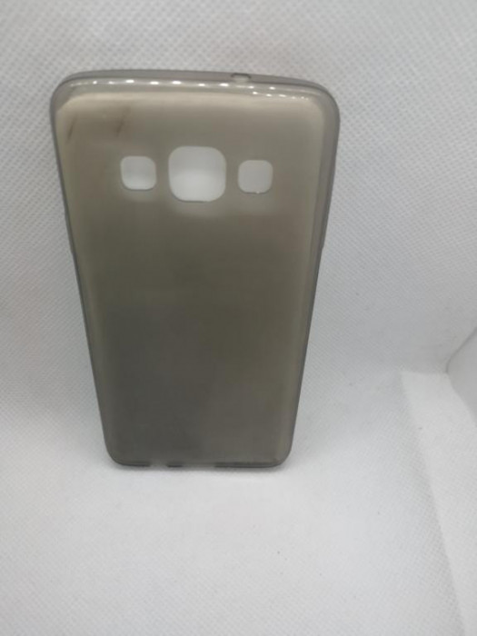 Husa Telefon Silicon Samsung Galaxy A3 a300 Clear Grey Ultra Thin