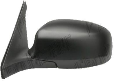 Oglinda exterioara Suzuki Swift (Sg) 03.2005-09.2010 Partea Stanga Crom Convex Electrica Fara Incalzire 8470262Jb0Zxx, carcasa neagra grunduita foto