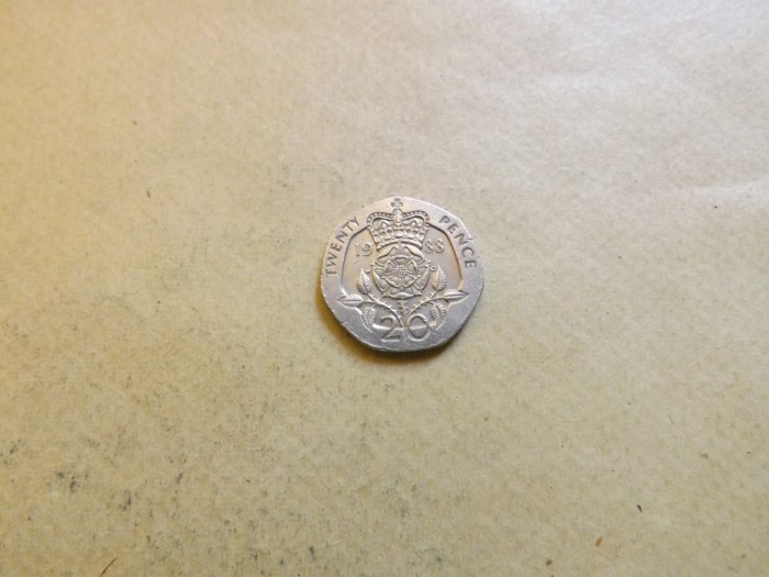 Marea Britanie / Anglia / Regatul Unit 20 Pence 1988 - Elizabeth II