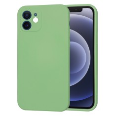 Husa silicon iPhone 12 Techsuit SoftFlex, verde deschis foto