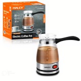 Ibric Electric HALEY 600 W, 500 ml, protectie boil-dry, baza rotativa &ndash; cafea rapida si eleganta acasa