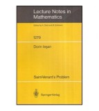 Dorin Iesan - Lecture notes in mathematics - Saint Venant&#039;s problem