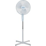 Ventilator cu picior Daewoo DDV1699V, putere 50 W, 40 cm diametru, trei trepte de putere, inaltime reglabila pana la 125 cm, gril frontal de protectie