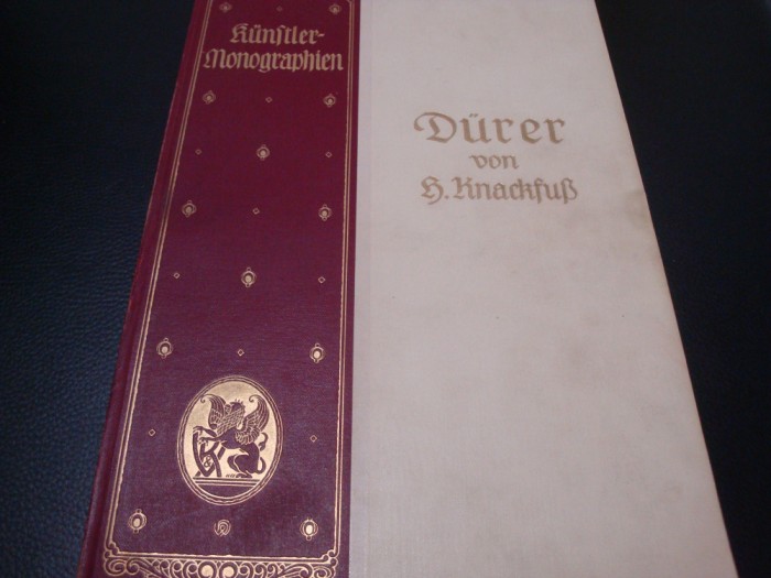 Durer- 1927 - in germana , caractere gotice