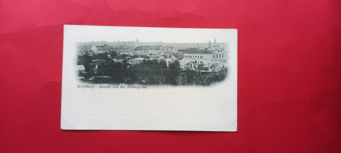Alba Iulia Carlsburg Gyulafehervar Vedere Generala 1900