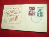 Plic FDC -Colectia Publicatii patriotice ILINDEN -Macedonene 1953 Iugoslavia