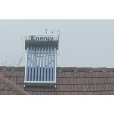 Kit Panou solar apa calda INOX nepresurizat 1ENERGY 100 litri - cu vas flotor