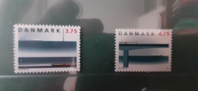 Danemarca-tranport,locomotive ,trenuri-serie completa nestampilate MNH-(T2) foto
