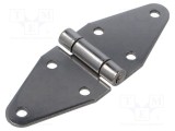 Balama 140mm oțel inoxidabil H: 50mm ELESA GANTER