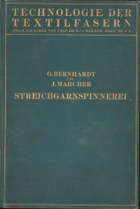 K182 Die Wollspinnerei A. Streichgarnspinnerei Bernhardt Marcher 1932 foto