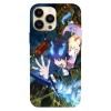 Husa compatibila cu Apple iPhone 15 Plus model Blue Exorcist battle, Silicon, TPU, Viceversa, Transparent, Carcasa