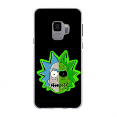 Husa compatibila cu Samsung Galaxy S9 Silicon Gel Tpu Model Rick And Morty Alien