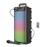 Cumpara ieftin Difuzor wireless HOCO bluetooth + microfon fir BS52 negru
