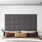 vidaXL Panouri perete 12 buc. gri 30x30 cm piele ecologică 1,08 m&sup2;
